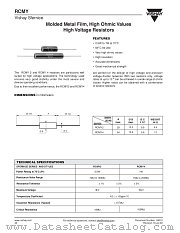RCMY datasheet pdf Vishay
