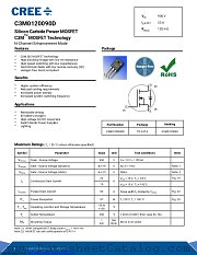 C3M0120090D datasheet pdf Wolfspeed