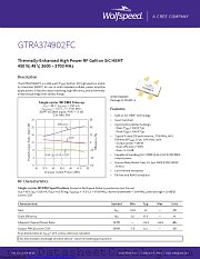 GTRA374902FC-V1 datasheet pdf Wolfspeed