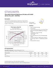 GTVA123501FA-V1 datasheet pdf Wolfspeed