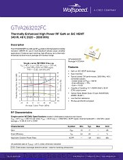 GTVA263202FC-V1 datasheet pdf Wolfspeed