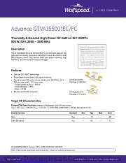 GTVA355001EC-FC-V1 datasheet pdf Wolfspeed