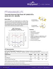 PTVA043502EC/FC-V1 datasheet pdf Wolfspeed
