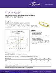 PTVA101K02EV-V1 datasheet pdf Wolfspeed