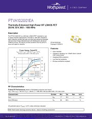 PTVA102001EA-V1 datasheet pdf Wolfspeed