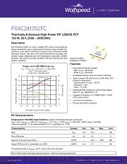 PXAC241702FC-V1 datasheet pdf Wolfspeed