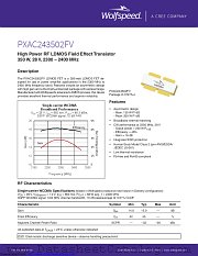 PXAC243502FV-V1 datasheet pdf Wolfspeed