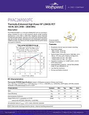 PXAC261002FC-V1 datasheet pdf Wolfspeed