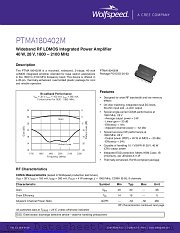 PTMA180402M-V1 datasheet pdf Wolfspeed