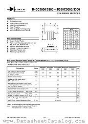 B125C5000 datasheet pdf Won-Top Electronics