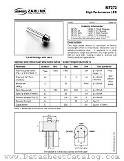 MF272 datasheet pdf Zarlink Semiconductor
