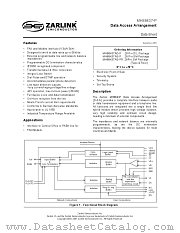 MH88437 datasheet pdf Zarlink Semiconductor
