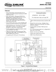 MT90503 datasheet pdf Zarlink Semiconductor