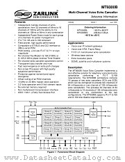MT9300B datasheet pdf Zarlink Semiconductor