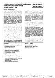 ZNBG3210Q20 datasheet pdf Zetex Semiconductors