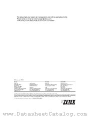 ZXMHN6A07T8 datasheet pdf Zetex Semiconductors