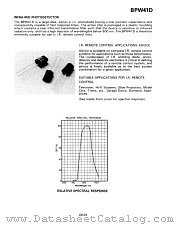 BPW41D datasheet pdf Zetex Semiconductors