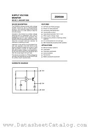 ZSH330 datasheet pdf Zetex Semiconductors