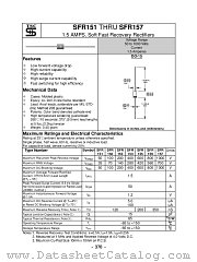 SFR155 datasheet pdf Taiwan Semiconductor