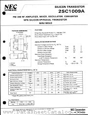 2SC1009A-T2B datasheet pdf NEC