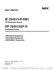 EP-784915GF-R datasheet pdf NEC