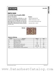 RMPA19000 datasheet pdf Fairchild Semiconductor