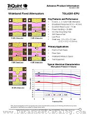 TGL4201-EPU datasheet pdf TriQuint Semiconductor