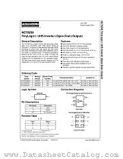 NC7SZ05M5X datasheet pdf Fairchild Semiconductor