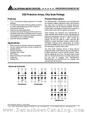 PACDN2404CG datasheet pdf California Micro Devices Corp