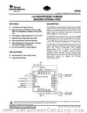 DRV592VFPR datasheet pdf Texas Instruments