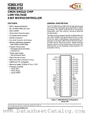 IC80LV52 datasheet pdf ICSI