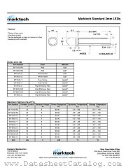 MT4103-0 datasheet pdf Marktech Optoelectronics