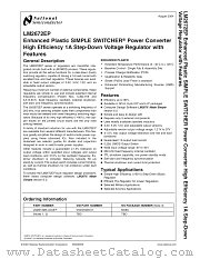 V62/04629-01 datasheet pdf National Semiconductor