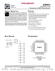 ICS8521I datasheet pdf Texas Instruments