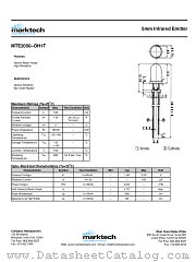 MTE2050-OH1T datasheet pdf Marktech Optoelectronics