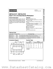 DM74ALS157SJX datasheet pdf Fairchild Semiconductor