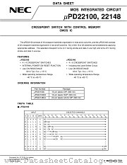 UPD22100GS-T2 datasheet pdf NEC
