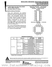 SNJ54AS240AW datasheet pdf Texas Instruments