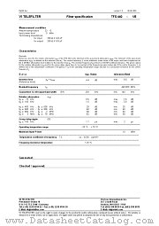 TFS440 datasheet pdf Vectron