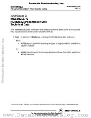 68HC05P6 datasheet pdf Freescale (Motorola)