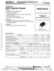 MHW1223LA datasheet pdf Freescale (Motorola)