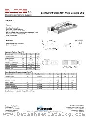 CR52LG datasheet pdf Marktech Optoelectronics