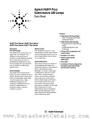HLMP-6000-G0032 datasheet pdf Agilent (Hewlett-Packard)