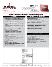 BCM1455 datasheet pdf Broadcom