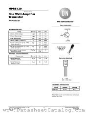 MPS6729 datasheet pdf ON Semiconductor