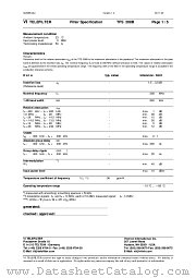 TFS208B datasheet pdf Vectron