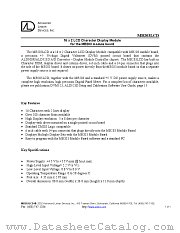 MB203LCD-1 datasheet pdf Advanced Linear Devices