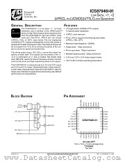 ICS87946I-01 datasheet pdf Texas Instruments