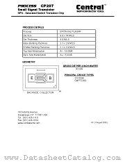 CP207 datasheet pdf Central Semiconductor
