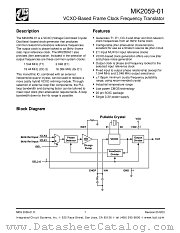 MK2059-01 datasheet pdf Texas Instruments